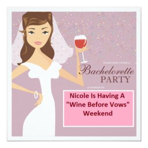 Nicole Wine Before Vows